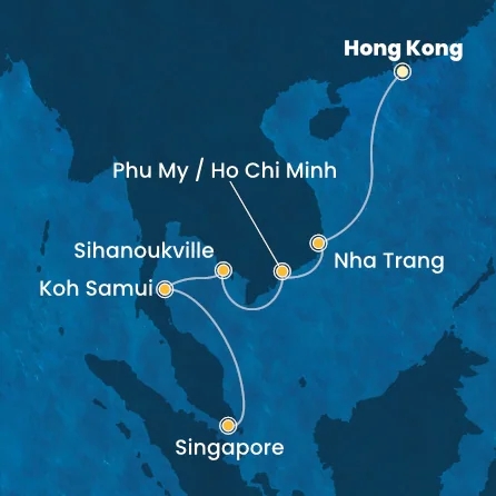 Délkelet-Ázsia varázslatos tájain csoportos hajóút